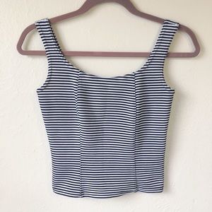 Vintage Stretchy Crop Top